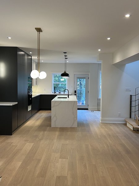 Full home renovation, open concept kitchen, Toronto GTA